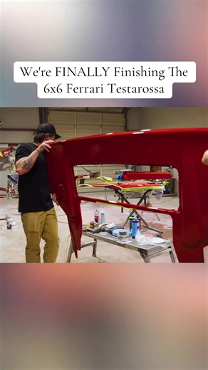 Finishing the 6x6 Ferrari Testarossa Project