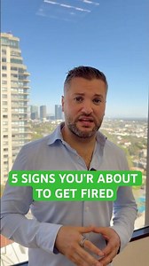 5 Signs You're Getting Fired