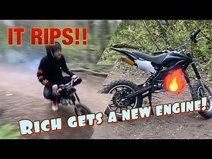I bought Rich a new engine! - 49cc Mini Moto Dirtbike