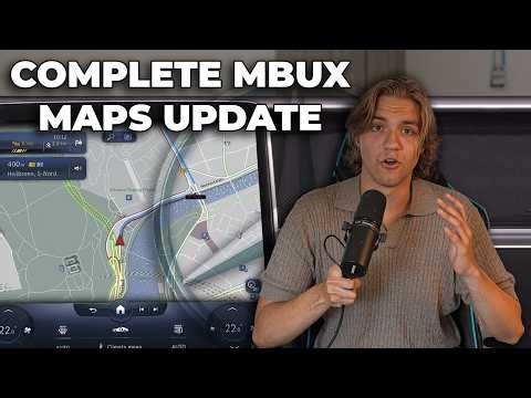 Mercedes MBUX NTG6, NTG7, Gen20X Map Software Update for the summer! (2026, North America)