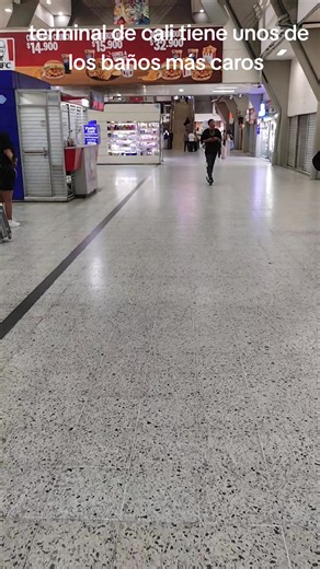 Precios de Baños en Terminal de Cali, Colombia