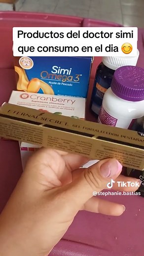 Productos favoritos del Dr. Simi que consumo diariamente