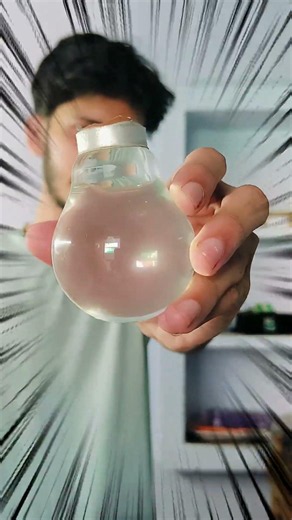 I Built a Powerful Convex Lens Using Water #shorts