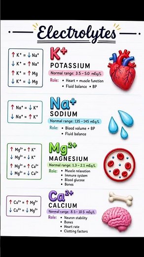 Ever wonder what electrolytes REALLY do in your body? ⚡ #biology