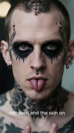 Meet the Human Who Became an Alien | The Black Alien Project #facts #shorts #alien