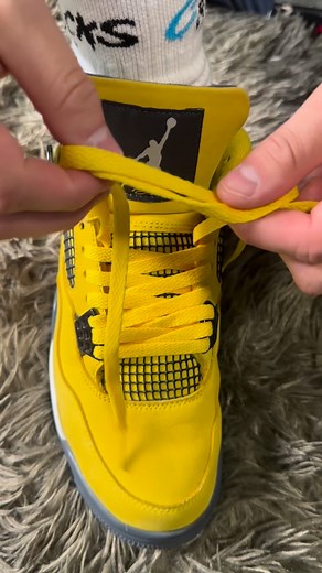 Jordan 4 Laces Tutorial 🤪🔥 | C.kicks