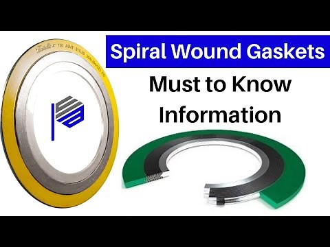 Spiral Wound Gasket Basic, Types, Components, Marking and Color Coding by PAKCIA - 2025
