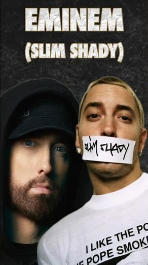 How Eminem INVENTED Slim Shady 😧