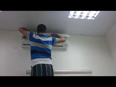 Samsung Split AC 2 Ton / 3 ton split AC :How to remove and clean the filter ?