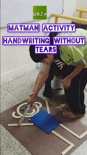 Improving Handwriting with Wood Pieces