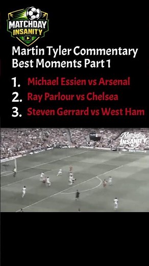Football Commentary Martin Tyler Part 1