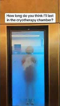 Cryotherapy Challenge! 🥶 How Long Did I Last?