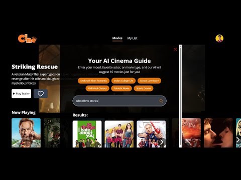 CineGuide – AI Movie Guide Demo