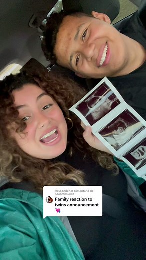 Responder a @naaomimurillo TWINS ANNOUNCEMENT TO OUR FAMILY 👶🏽👶🏽🥺 #dosoruguitas #twinsoftiktok #pregnancyjourney #pregnancyannouncement #pregnancytiktok #twinmom #colombians #encantodisney #twinspregancy