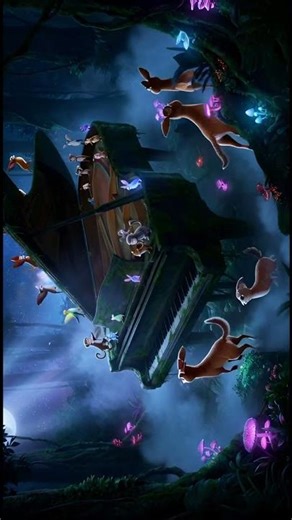 Magical Jungle Dance on a Giant Piano