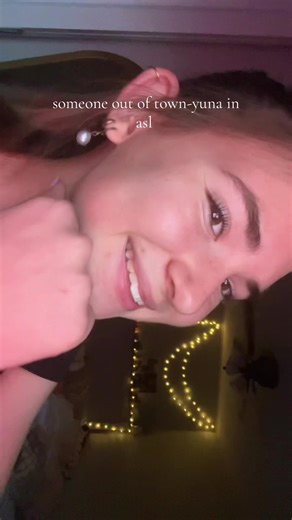 Learn ASL: Someone Out of Town - Yuna