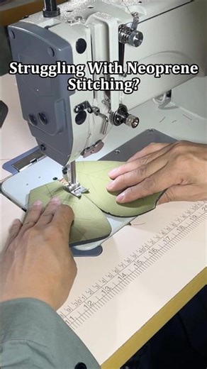 How to Sew Neoprene Perfectly? REER 1530 Zigzag Sewing Machine for Wetsuits & Stretch Fabric