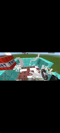 TNT Blast in Diamond Box#minecraft#music