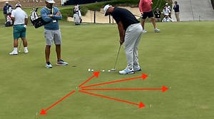 U.S. Open 2023: Jon Rahm's impossible practice putting game, explained