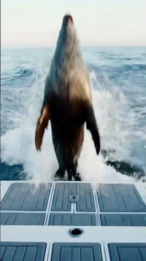 Orca vs Seal 🐋🦭 | Killer Whale Hunting Seal | Ocean Predator Attack #Shorts