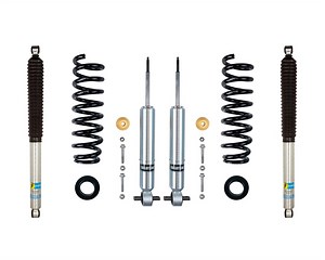 Bilstein 6112 Strut & Spring   Rear 5100 Shocks Set for 2021-2025 Ford F150 4WD