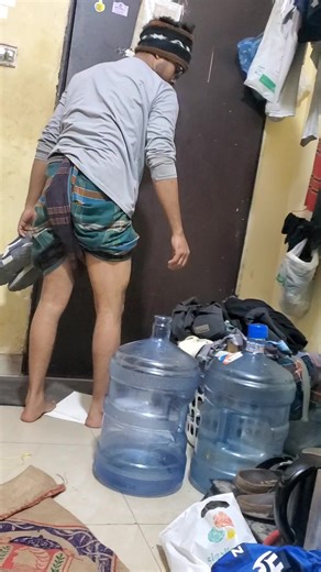 Changing Clothes in a Cluttered Room