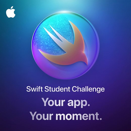 Announcing the Swift Student Challenge 2026 and new learning resources! Encourage students to build an app and get ready for the Challenge. | Apple