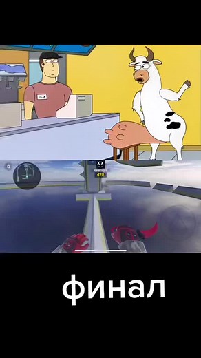 Animated Clips Featuring Cartoon Cow and Chicken