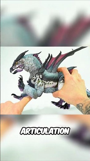 Kurokami Arctic Dragon Glacial Overlord Figure!