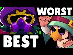 (V34) Ranking EVERY Brawler from WORST to BEST! | Pro Tier List 2023