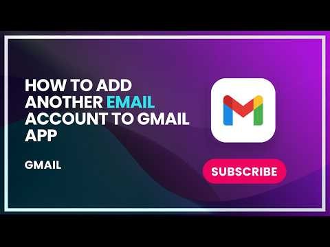 How to add another email account to gmail app