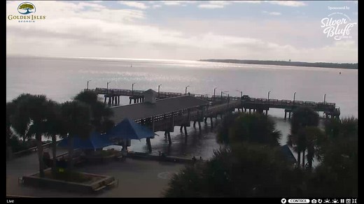 St Simons Island Pier Village Live Live Webcam - Georgia