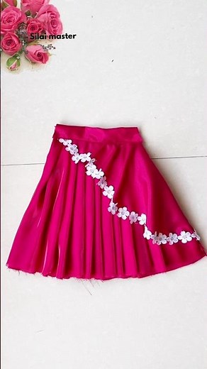 Easy Baby Skirt Cutting and Stitching Tutorial | Baby Skirt Making at Home