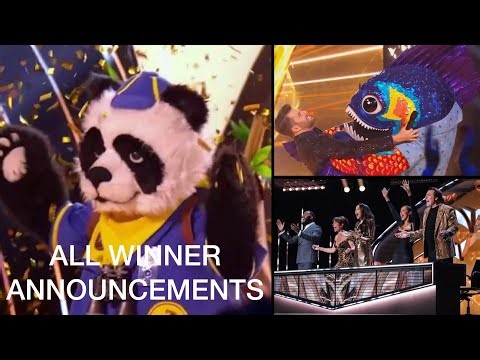 All Winner Announcements | Masked Singer UK | Series 1-7