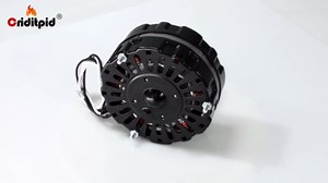 Criditpid F0510B2944, F0510B2497 Power Vent Attic Fan Motor Replacement for Lomanco Lomancool 2000 & 1800 Series. 3.4 Aamps, 120 Volts, 1/10HP, 1100RPM Motor.