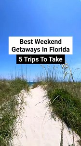 31K views · 300 reactions | Looking for a weekend getaway? #WeekendGetaway #floridavacation #eastcoast #luxurytravel #beachhouse #weekendplans #hiddengems #floridatravel #vacation #summer #summervacation #SummerSlam #vacationplanning | Florida Trippers | Facebook