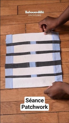 Patchwork d'hiver molletonné jean