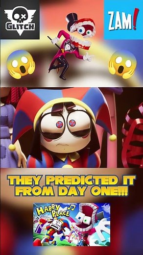 ⁨‪@ZAMinationProductions‬ planned this with ‪@GLITCH‬, and they know it! 😁 #theamazingdigitalcircus
