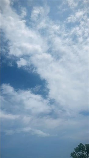 Relaxing Cloud Timelapse | Calm Sky View for Stress Relief