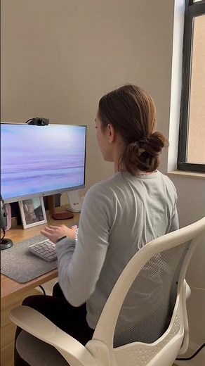 Monitor positioning 🖥️ #shorts