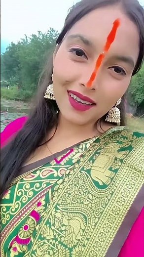 #“Chhath Maiya ka aashirwad# ho,To har andhera roshni ban jaata hai।” ✨🌼---best memory 😌🖤