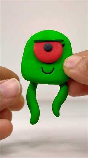 I Made Sprunki Oc Angry Alien Horror from Pocoyo 🤯 #sprunki #pocoyo #clay #alien