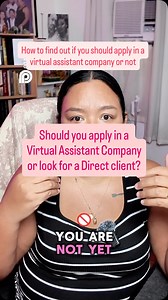 371 reactions · 51 shares | Aspiring VAs always ask: Should I apply...