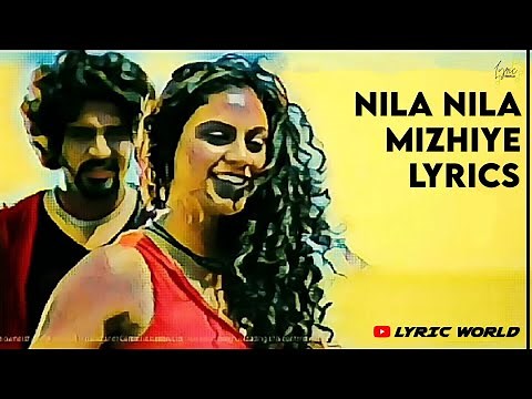 NILA NILA MIZHIYE LYRICS | Tournament | Karthik | Deepak Dev | Megha