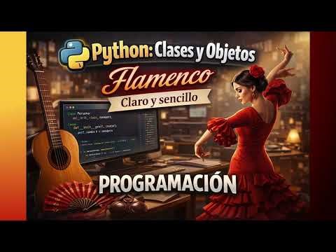 Python: Clases y Objetos | Flamenco | Claro y sencillo | Programación 💃