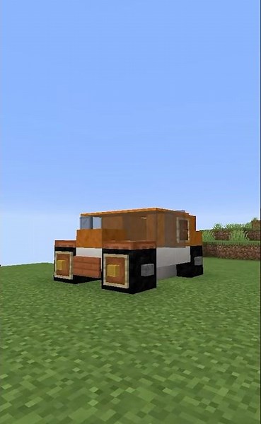 [Tuto] - Faire une voiture sur Minecraft ! #shorts #minecraft #pourtoi #fyp