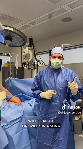 Dr. Snibbe explains what to expect during recovery after arthroscopic shoulder surgery #shoulderpain #arthroscopic #shouldersurgery #orthopedics