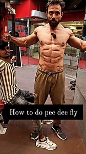 31K views · 116 reactions | How to do pec dec fly. #chestworkout...