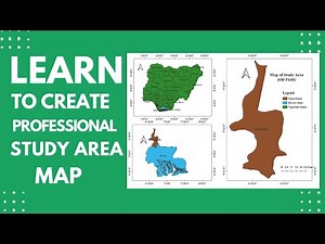 How to Create Professional Study Area Map Using QGIS (2026)