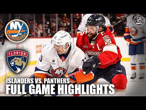 New York Islanders vs. Florida Panthers | Full Game Highlights | NHL on ESPN